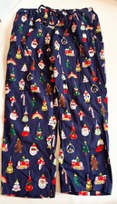 HANNA ANDERSSON Organic Cotton Pajama Pant Sz XL Holiday Heirloom Ornament
