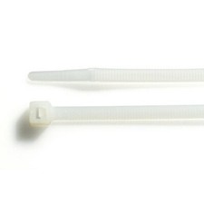 Cable Ties Zip Tie Buckle Wraps Tidy Natural Black Nylon Plastic Strap 100pk