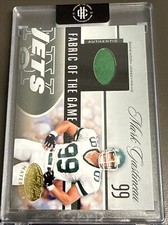 2006 Leaf Certified Materials - Fabric of the Game Prime #FOTG-36 Mark Gastineau