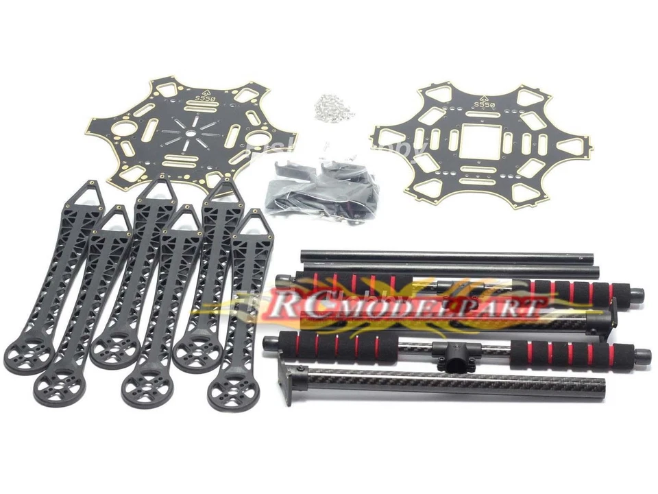 DIY S550 Hexacopter Pixhawk PX4 Flight 7M GPS PPM Brushless 30A ESC 920KV Motor - Image 3 of 4