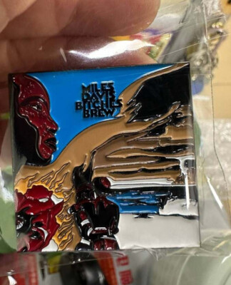 Miles Davis enamel Pin - Bitches Brew - Kind Of Blue - Blue Note