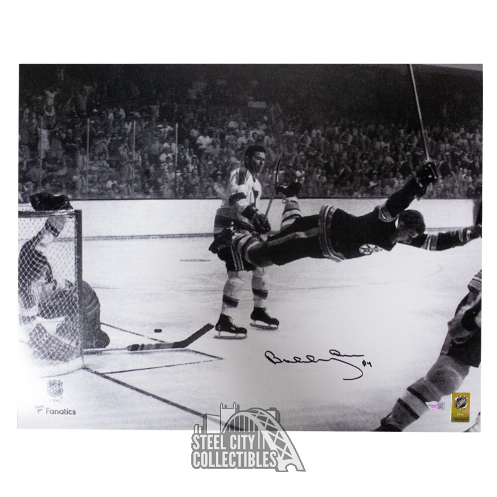 Bobby Orr Autographed Signed Boston Bruins 16x20 Photo - Fanatics (Flying) 