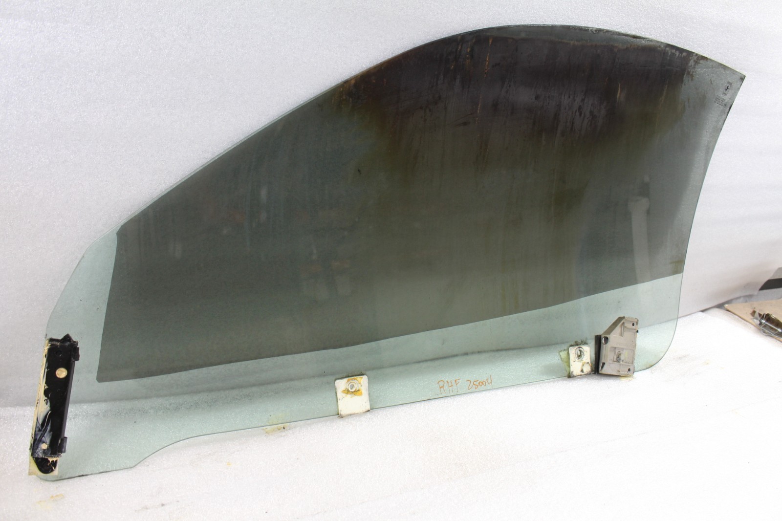 Ferrari F430, 360, RH, Front Door Glass, Smoke Dmg, Used, P/N 65786100