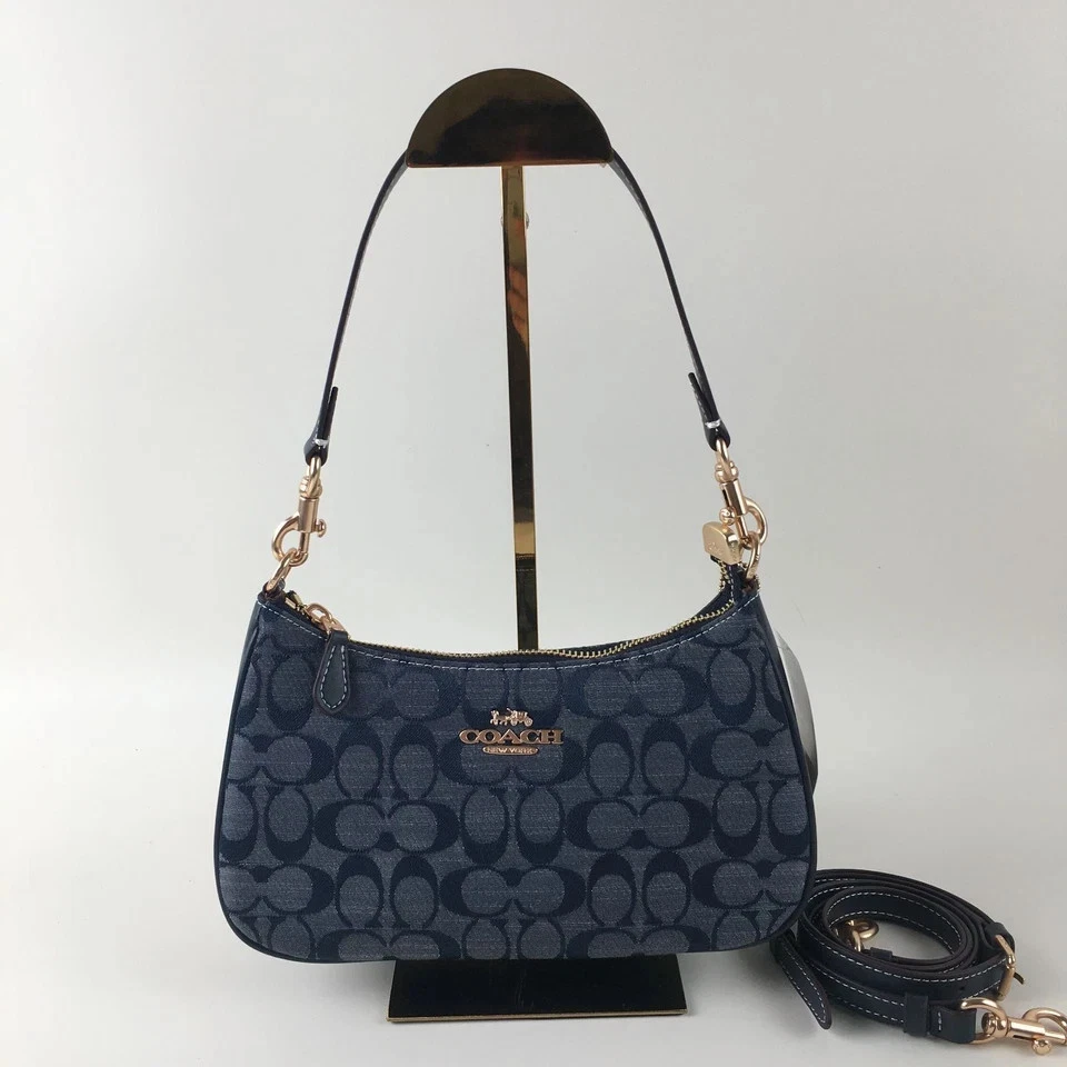 Bolso de hombro CH139 Signature Chambray Foto 2 de 4