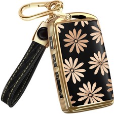 Lucrum Compatible with Mazda CX5 Key Fob Cover & Keychain | TPU Keyfob Case f...