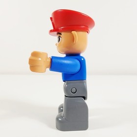 Lego Train Conductor Minifigure Duplo 10590 10805 10507 10528