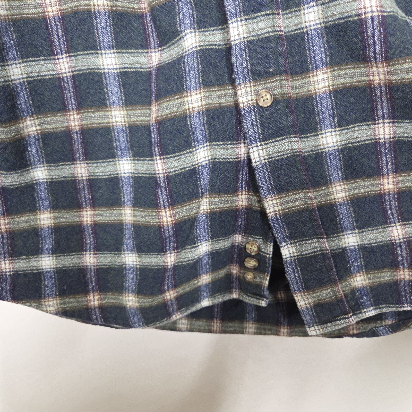 Vtg Pendleton Multicolor Flannel Button Up Virgin… - image 3