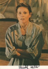 MARTHE KELLER - original signierte Autogrammkarte signed Schauspielerin