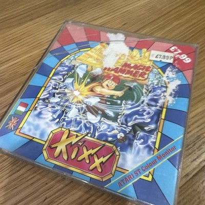 Axels Magic Hammer Atari ST Diskette Retro Spiel Computer