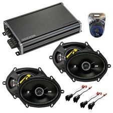 Fits Ford F-650/750 2005-2010 Factory Speaker Upgrade Kicker 2 DSC68 CXA3604