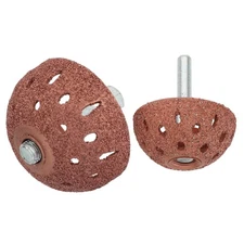 2 Pcs Pneumatic Grinding Buffing Wheels Tungsten Steel Alloy for Tire Repair
