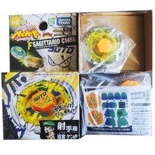 TAKARA TOMY Flame Sagittario C145S Metal Beyblade BB35 Fusion Fury New In Box