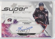2023-24 SPx Super Scripts Rookies Stanislav Svozil #SSR-SS Auto 04zi