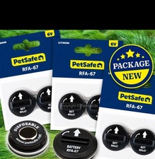 PetSafe RFA-67D-11 Batteries Wireless Dog Fence Collar PIF-275-19 PUL-275 Qty 6
