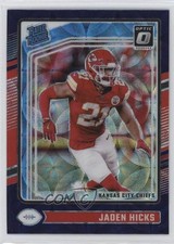 2024 Panini Donruss Optic Rated Rookie Purple Scope Prizm Jaden Hicks #237 ww1