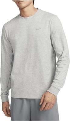 Nike Primary Men's Dri-FIT Long-Sleeve Versatile Top (Dark Grey Heather/Heather/