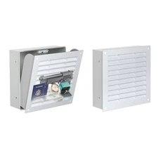 POCHAR Hidden Wall Safe with Air Vent Cover RFID Hidden Safe Secret Compartment