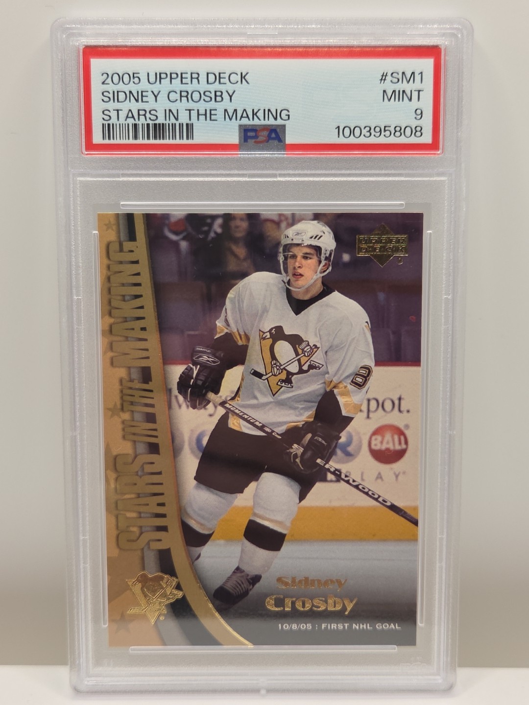 2005 Upper Deck Stars In The Making Sidney Crosby #SM1 PSA 9