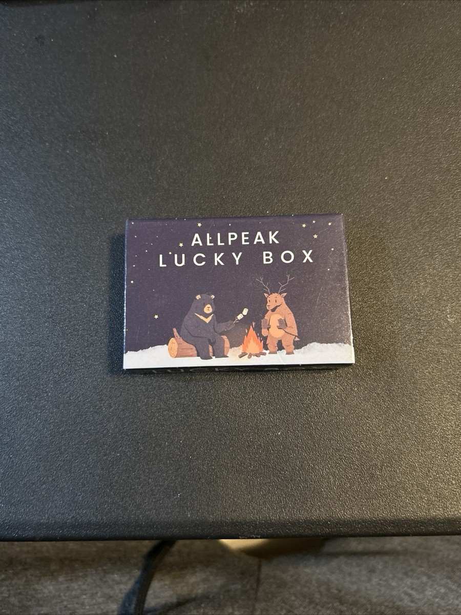 Allpeak Lucky box: Keychain “drive Slow-be Safe-make Good Choices