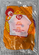 2000 McDonald's Happy Meal Lips the Fish TY Beanie Baby NIP Unopened