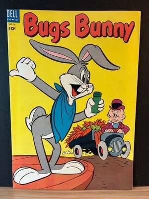 Bugs Bunny #36  VG/F   Hitchhiker Cover   Golden Age Comic