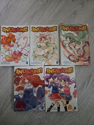 Inukami! (Mari Matsuzawa, Mamizu Arisawa) Manga Band 1-5 (Englisch)