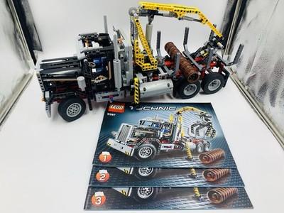 Lego Technic 9397 Holztransporter Logging Truck w/ BA complete