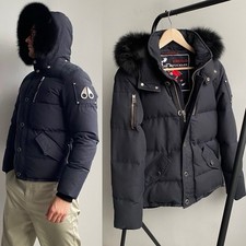 Moose Knuckles Warm Scissors Hooded Down Men  s Jacket
