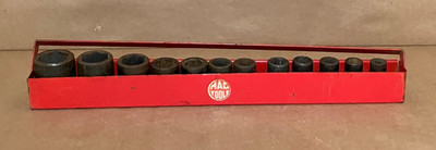 MAC VP6 1/2  Impact Socket Set Metric USA