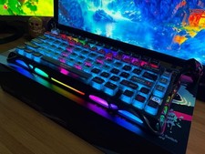 GravaStar Mercury V75 PRO Cyberpunk Gaming Keyboard 75 US Layout Wired Tested