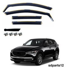 Windabweiser Getönt Regenabweiser Passend Für Mazda CX-5 II 2017-2021  /4-Tlg