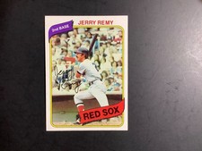 Topps 1980 Jerry Remy #155 Mint Red Sox Pack Fresh Sharp and Centered.