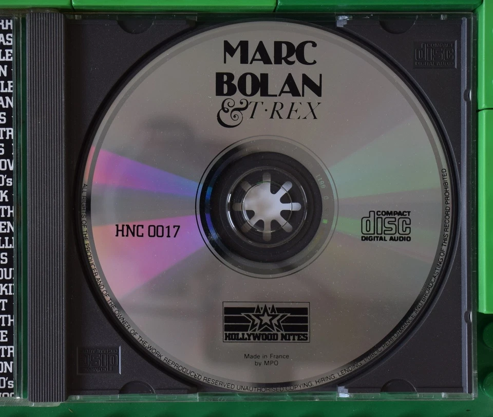 Marc Bolan & T-Rex - Compilation - Hollywood Nites - HNC 0017 - CD - Bild 3 von 4