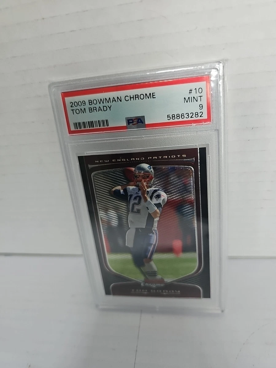 Bowman Tom Brady Beckett Grading Services (BGS) 9.5 Graded