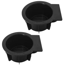Fit for Ford F-150 2009-2014 Black Front Center Console Cup Holder Insert