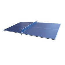 9ft Blue Mid-Size Conversion Top Foldable  Portable Table Tennis