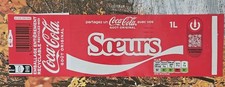 Étiquette Coca Cola de France : SOEURS (sœurs)