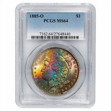 1889 Morgan Dollar $1 MS 63 NGC, MS63 - PCGS Auction Prices