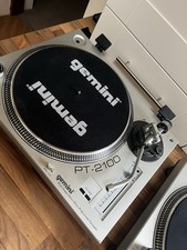 Gemini PT-2100 Turntables – Pair – Vintage DJ Decks