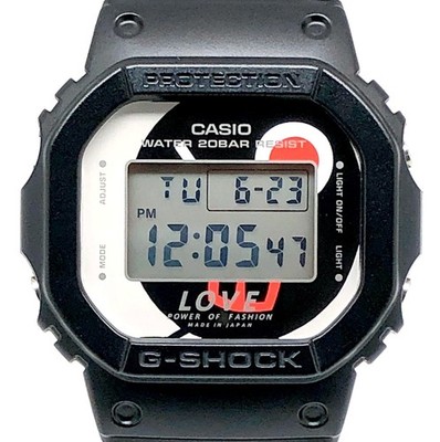 G SHOCK DW 5600LP 1 LOVE POWER OF FASHION Collaboration Model East Japan Earthqu