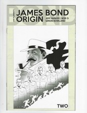 James Bond 007 # 2, Origin, 1 in 10 RI Cover by F by John Cassaday