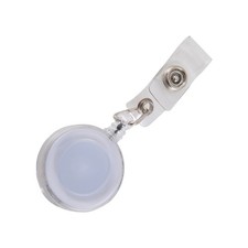 2X(Retractable Ski Pass ID Card Badge Holder Key Chain Reels With Clip5464