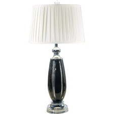 Dale Tiffany GT17085F Evelyn Table Lamp Polished Chrome