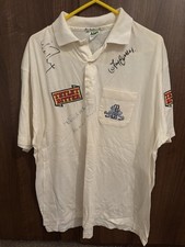 Signed Alec Stewart England Shirt
