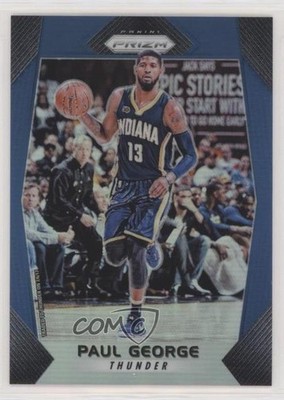 2017-18 Panini Prizm Blue Prizm 107/199 Paul George #264 fm0