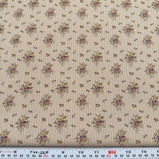 Vintage Florals Stripes MVP Collection Fabri-Quilt Cotton by the HALF YARD
