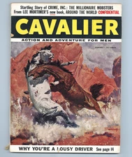 Cavalier Magazine Vol. 4 #38 VG+ 4.5 1956