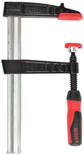BESSEY Malleable Cast Iron Bar Clamp with Anti Slip System 4x8 Inch
