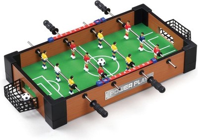 Tischfußball Spiel 16 Zoll Holz Tragbar Indoor Outdoor für Kinder Erwachsene