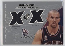 2002-03 SPx Winning Materials Jason Kidd #JK-W HOF 0qn
